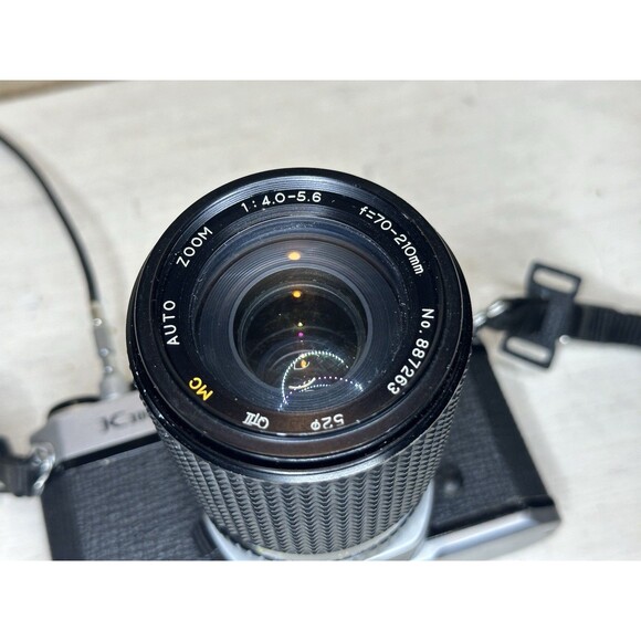 ASAHI PENTAX  K 1000  CAMERA  & 70-210mm macro lens - Picture 3 of 8